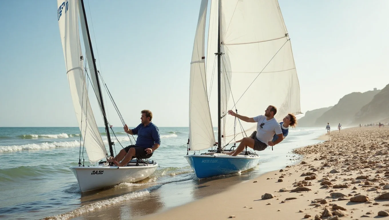Char à voile 4 roues vs 3 roues : stabilité et maniabilité
