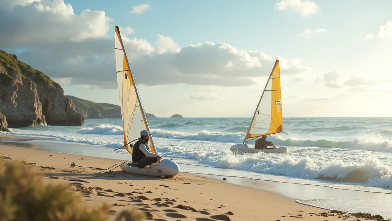 Char à voile électrique : technologie émergente 2026