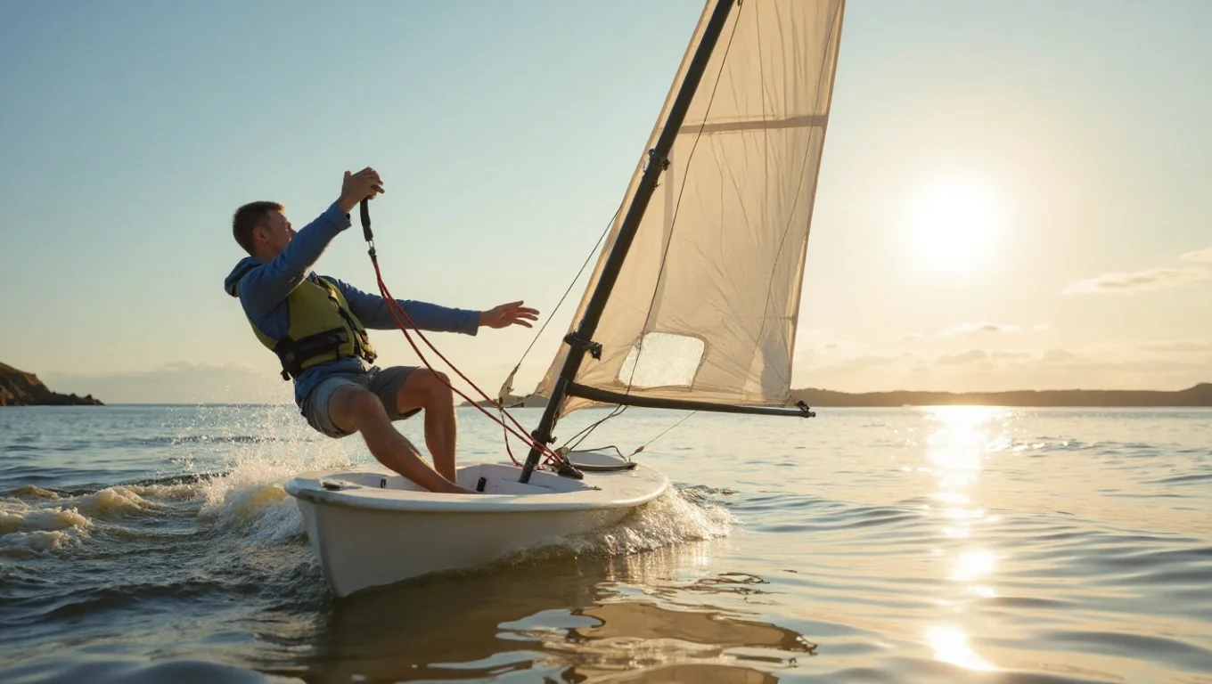 Passer de la planche à voile au char à voile