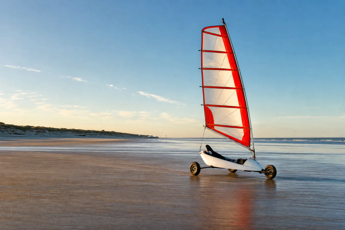 Char à voile Fromentine : où rouler selon marée et vent