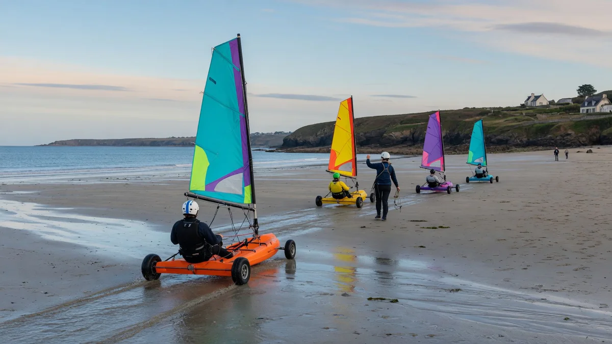 Cours char à voile demande plus que du vent pour bien débuter