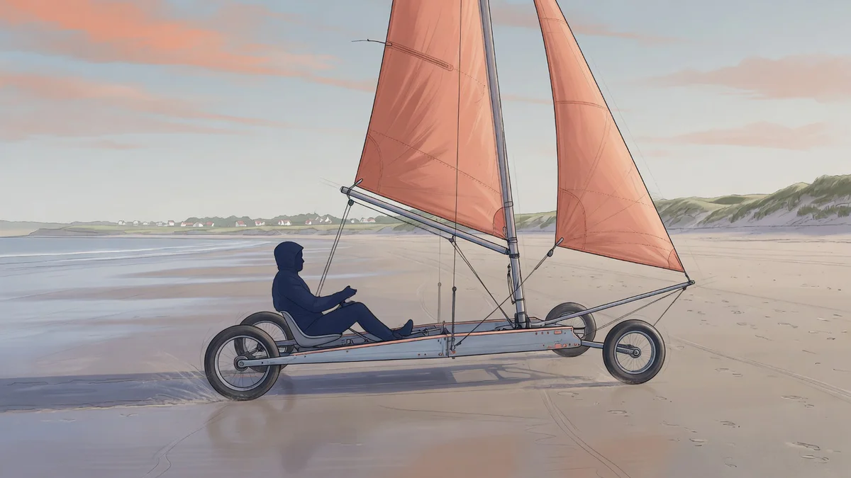 Dessin char à voile : comment réussir un croquis de profil ?