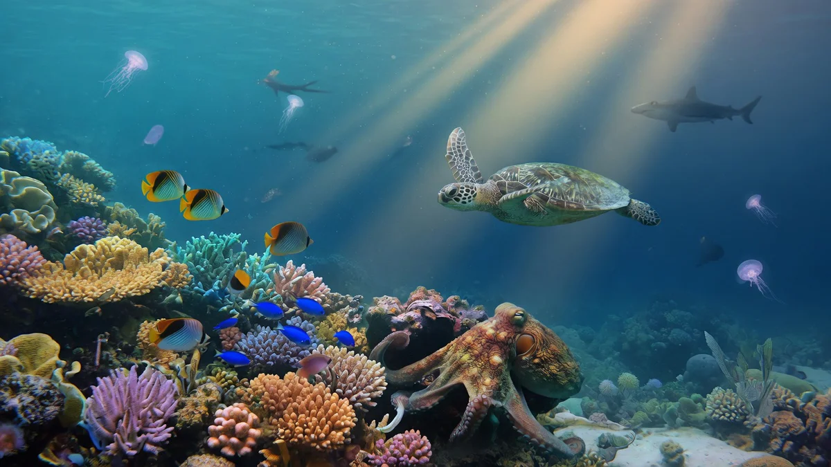 Faune sous-marine : comprendre les habitats qui organisent la vie marine