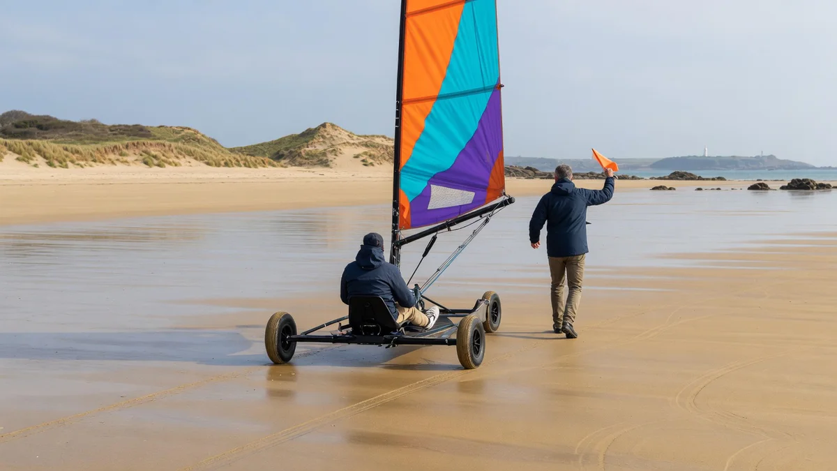 Initiation au char à voile est-elle idéale pour débuter à Pentrez ?