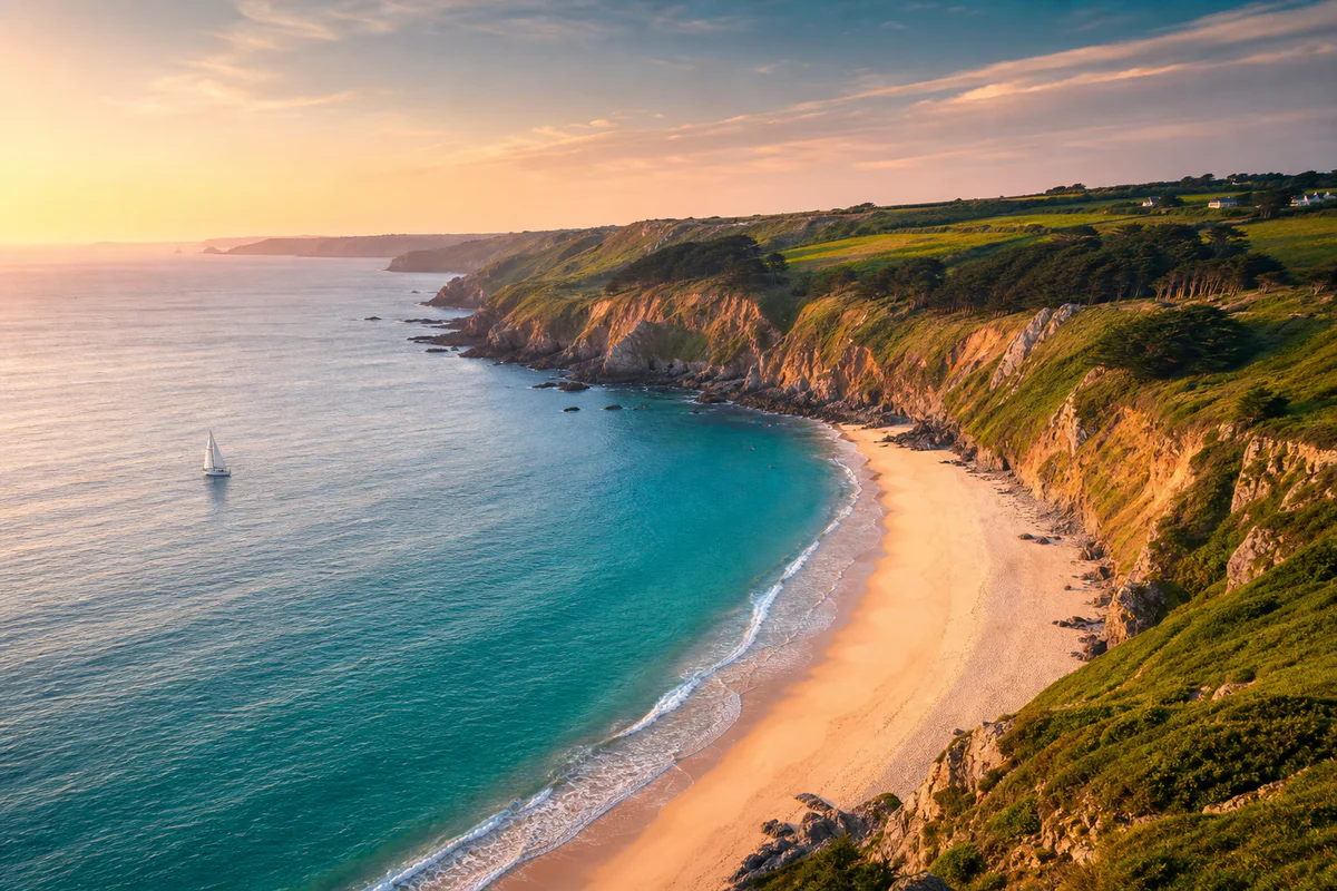 Plage sur la cote ne dit pas tout du rivage que vous allez trouver