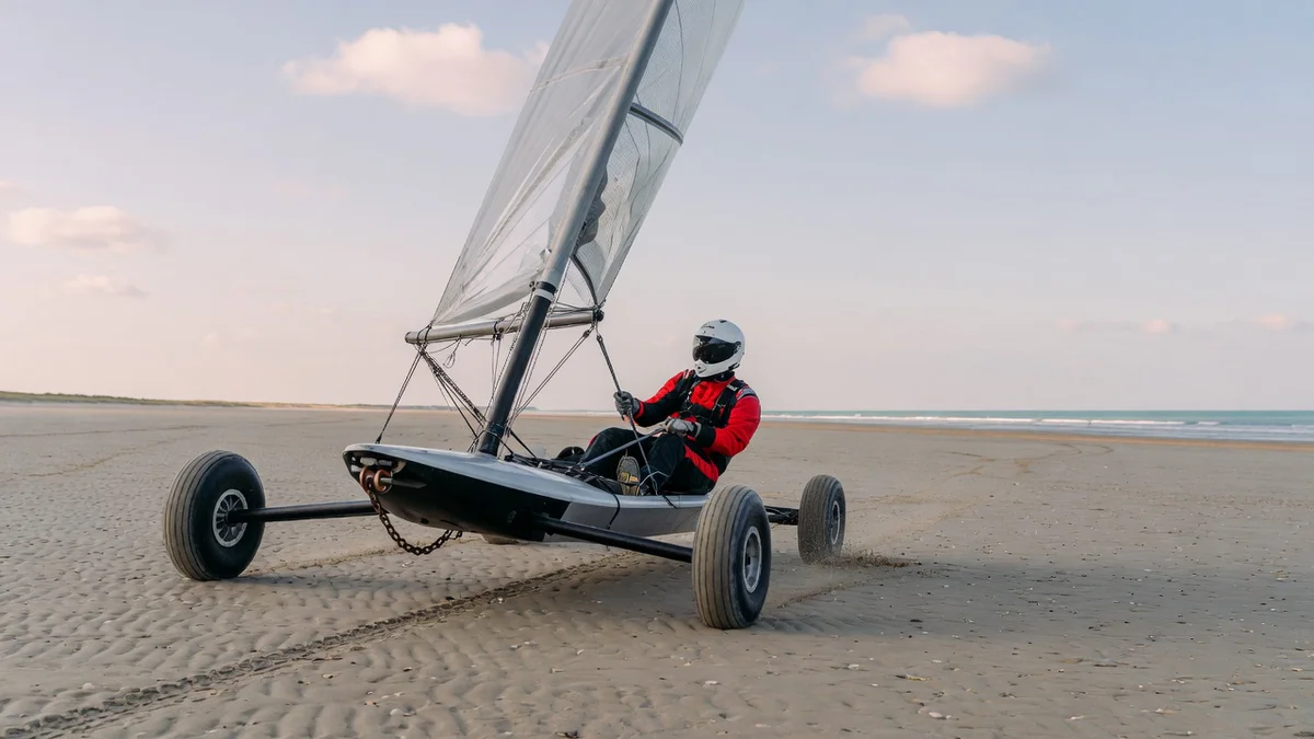 Utiliser un derive chaine améliore-t-il vraiment le contrôle du char à voile ?