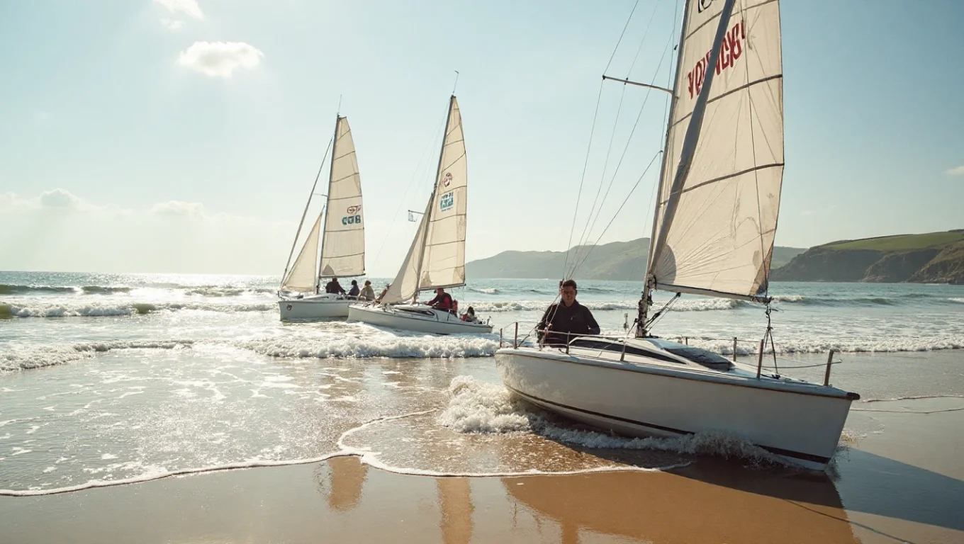 Char à voile carbone vs aluminium : quel cadre choisir
