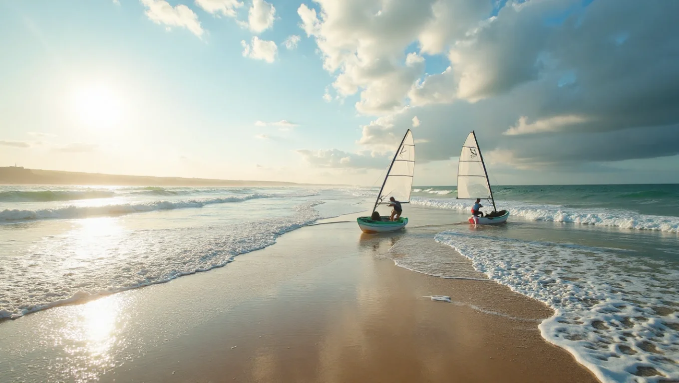 Météo et vent à Pentrez pour le char à voile : calendrier optimal