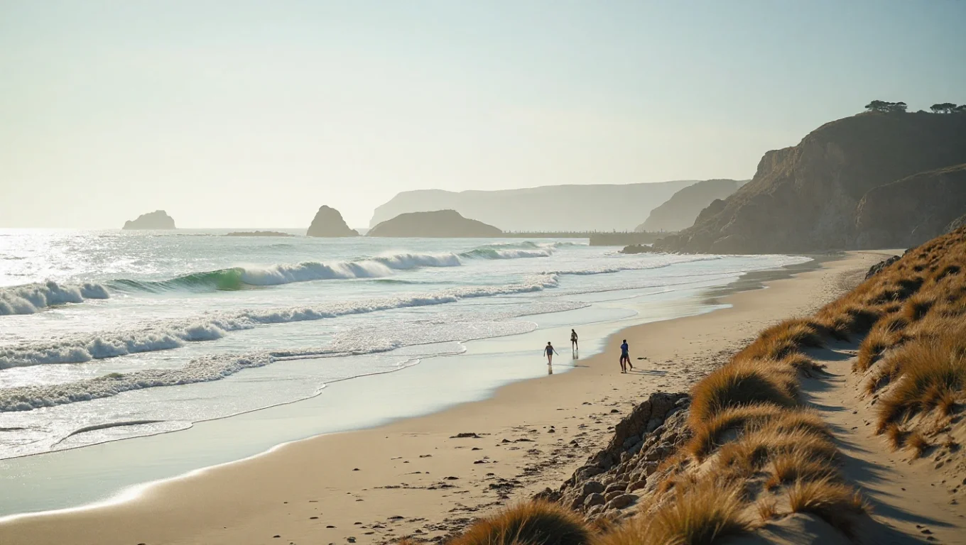 Plage de Pentrez en Finistère : accès, marées et conditions idéales