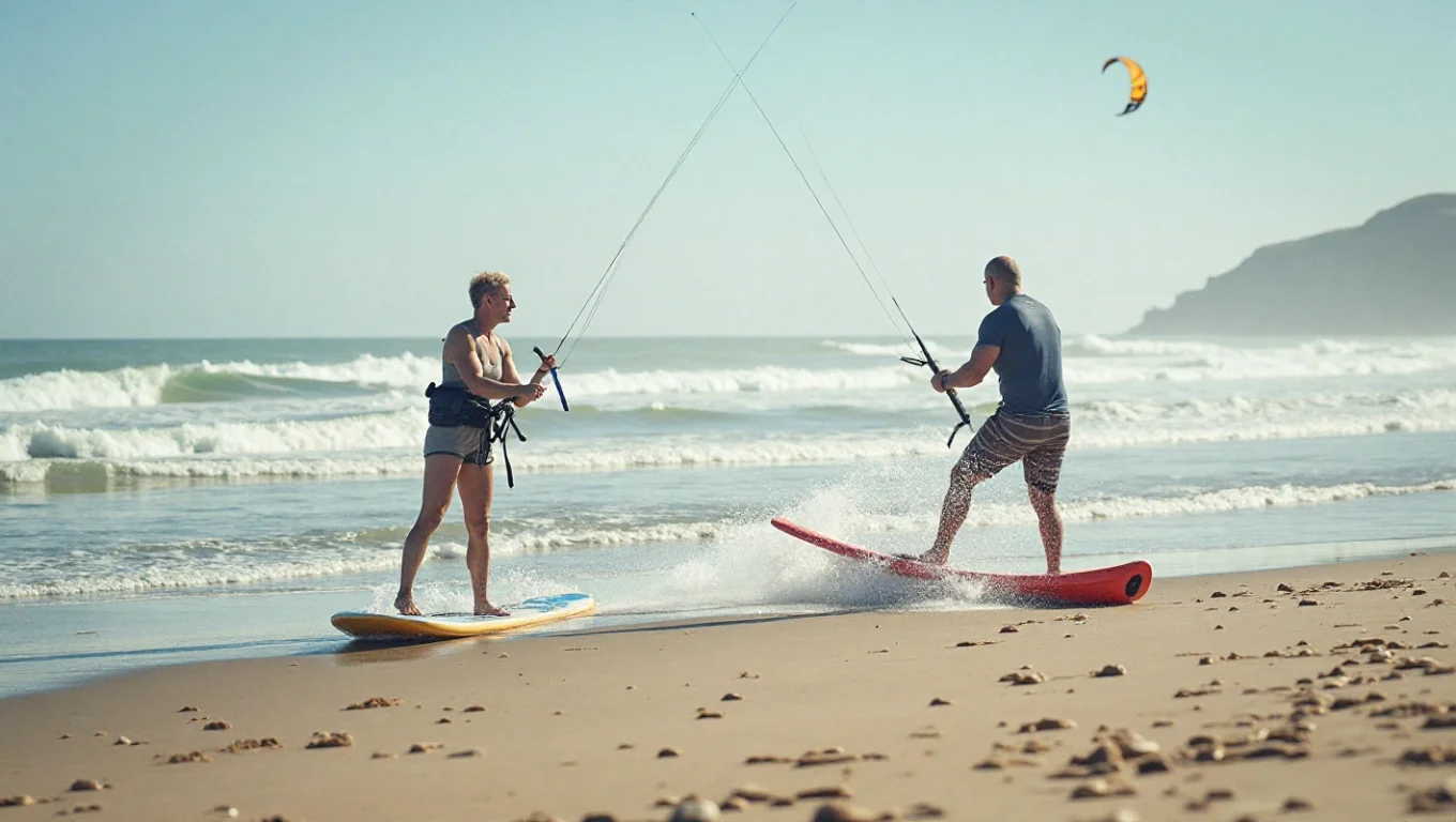 Comparatif planche, kitesurf et char à voile : quel sport choisir