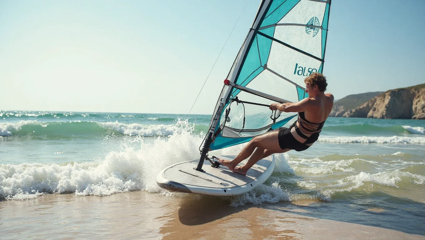 Vent côte Atlantique pour char à voile : force 3 à 5 optimal